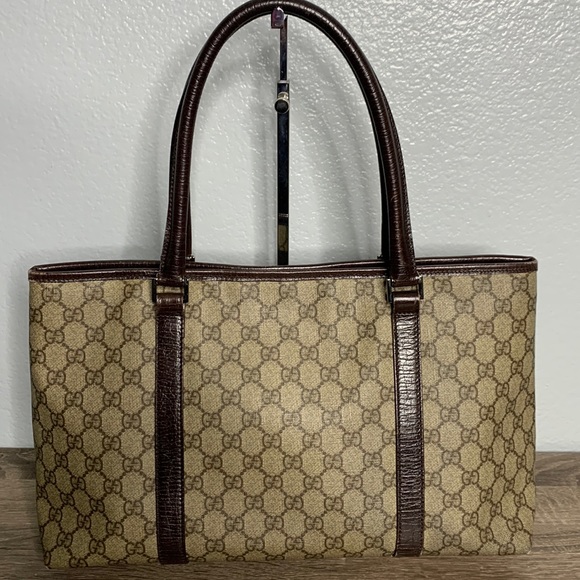 Gucci Handbags - Gucci GG PVC tote bag